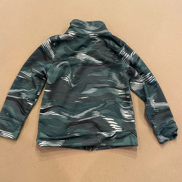 Adidas Wave Camo Zip Up Track Jacket Boys 4T - Picture 5 of 5